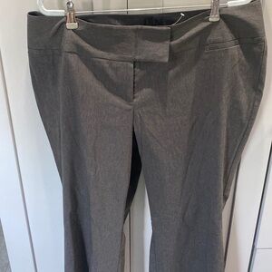 Torrid torrid gray wide leg dress pants slacks trousers